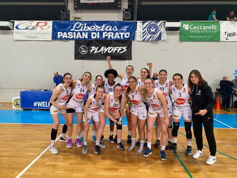 WomenAPU LBS Delser Udine – Le Giovani Volpi conquistano il titolo FVG Under19 2022-23